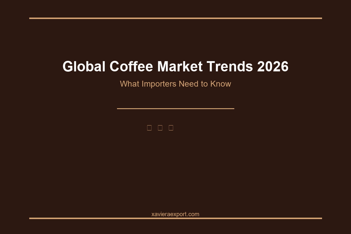 Global Coffee Market Trends 2026: What Importers Need to Know